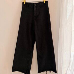 Zara High Waisted Wide Leg Jean
